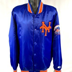 NEW YORK METS STARTER Snap Down Jacket 3X